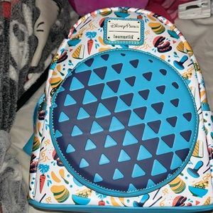 Disney park’s loungefly international food and wine festival 2023 backpack